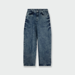 Jean baggy prelavado clásico