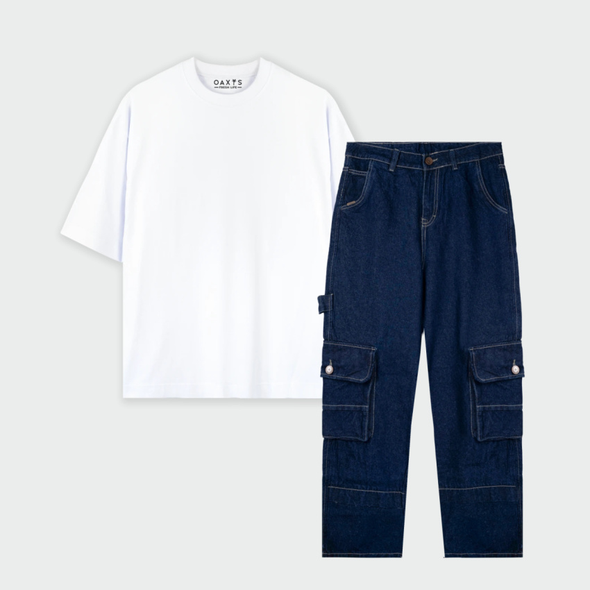 Combo oversize y cargo básico