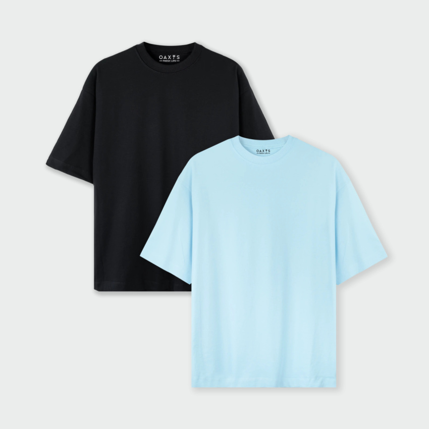 Combo de 2 Camisetas Oversize básicas
