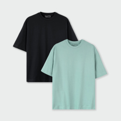 Combo de 2 Oversize básicas