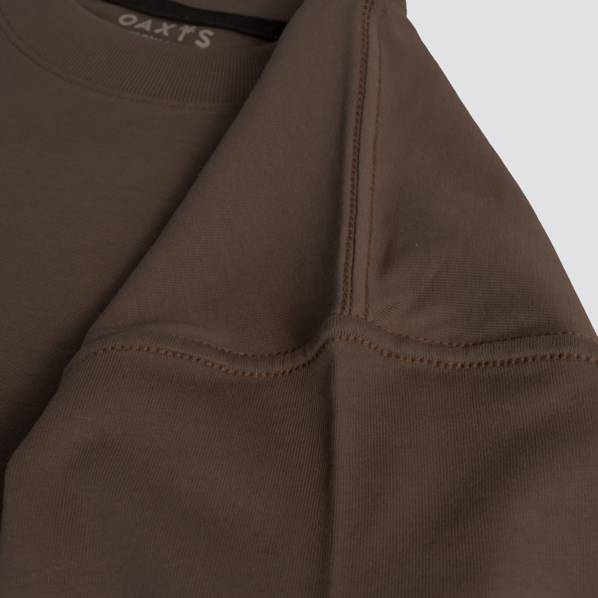 Camiseta oversize café premium STRONG