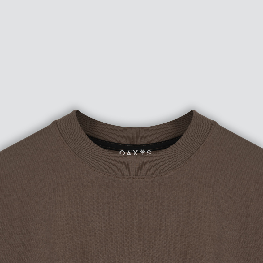 Camiseta oversize café premium STRONG