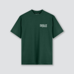 Camiseta verde oversize premium EMBRACE