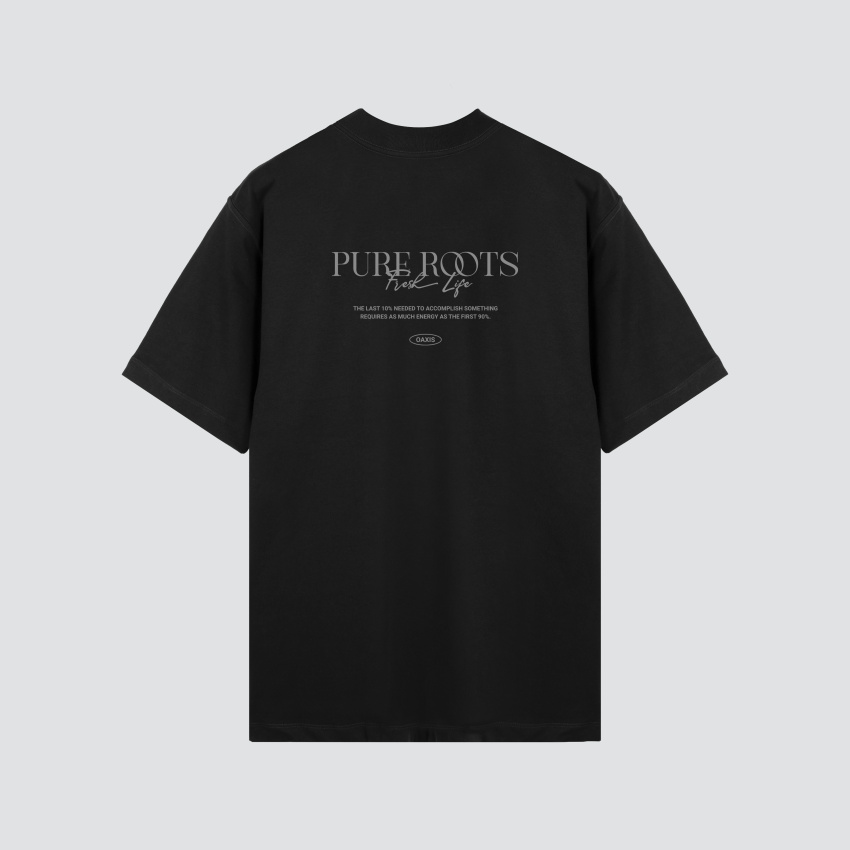 Camiseta premium estampada atrás PURE ROOTS