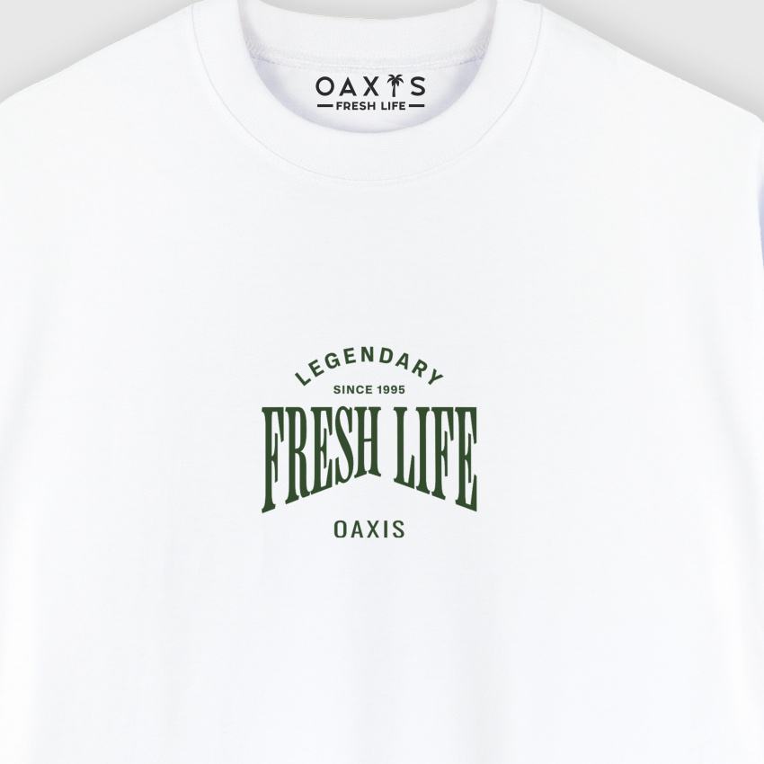Camiseta para hombre oversize FRESH LIFE