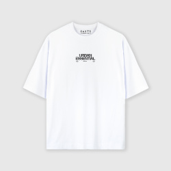 Camiseta oversize con estampado atrás URBAN ESSENTIAL