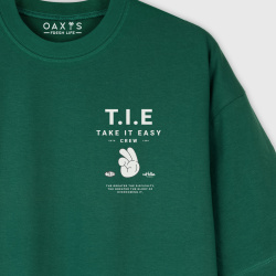 Camiseta para hombre oversize TAKE IT EASY 