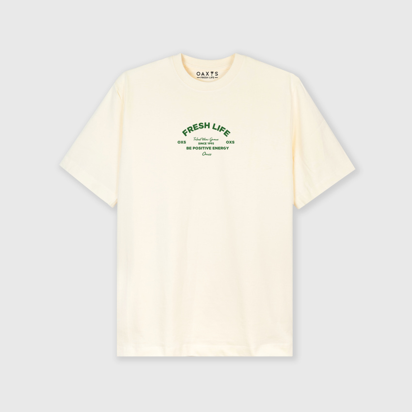 Camiseta para hombre regular BE POSITIVE