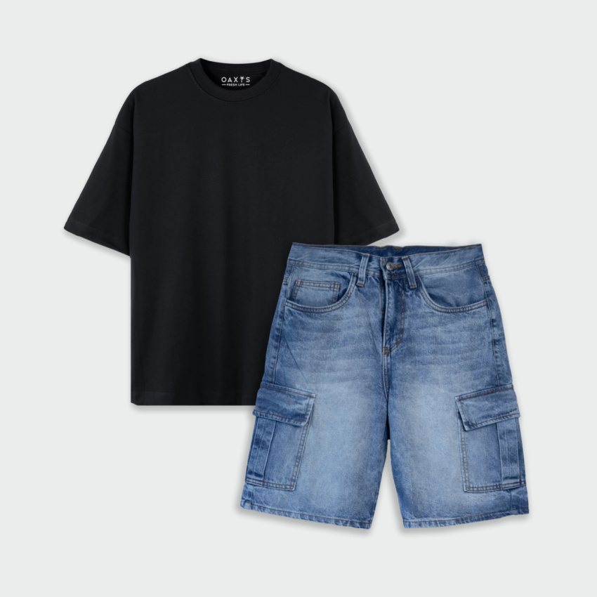 Combo básico de bermuda mas oversize