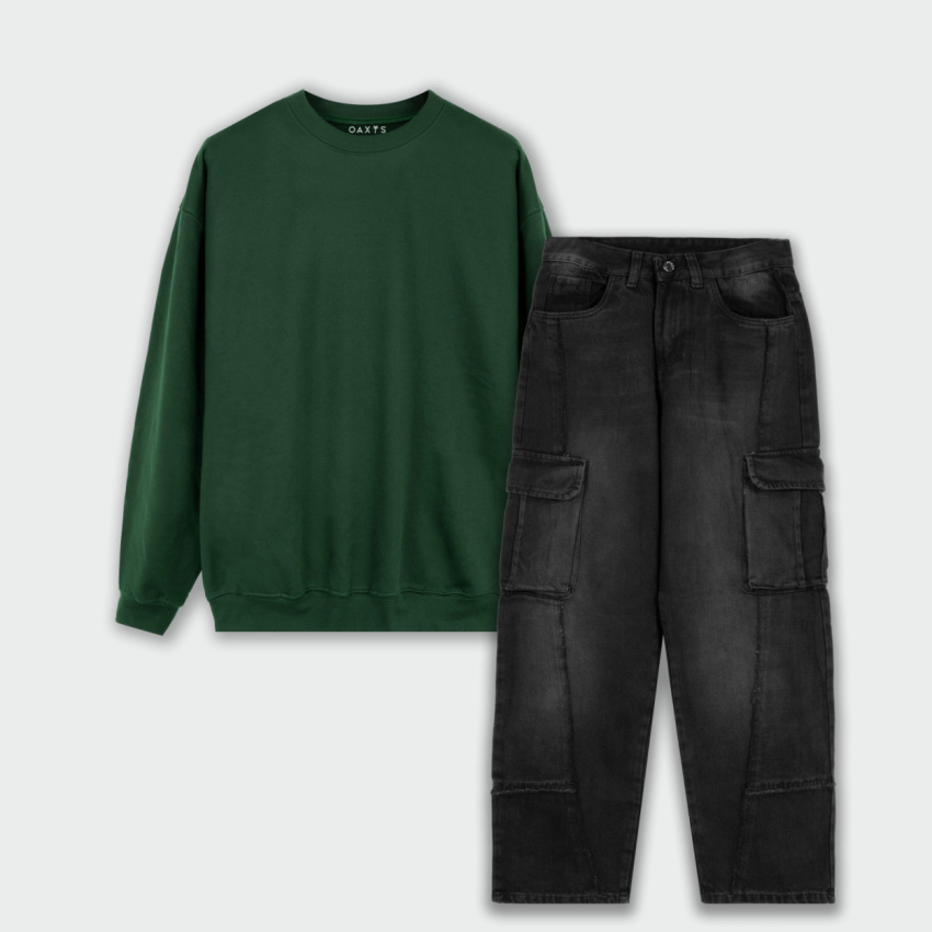 Combo de buzo y cargo