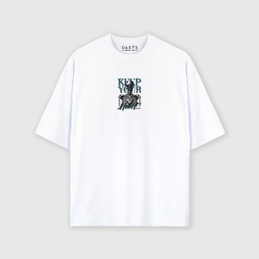 Camiseta oversize KEEP YOUR