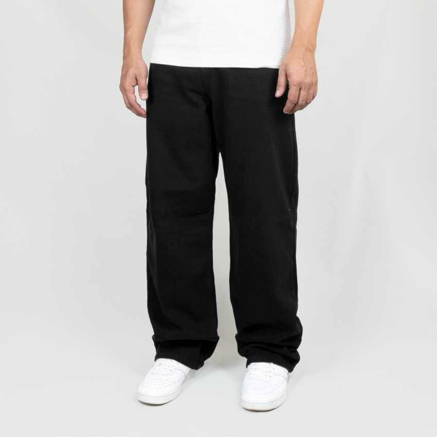 Jean baggy clásico negro
