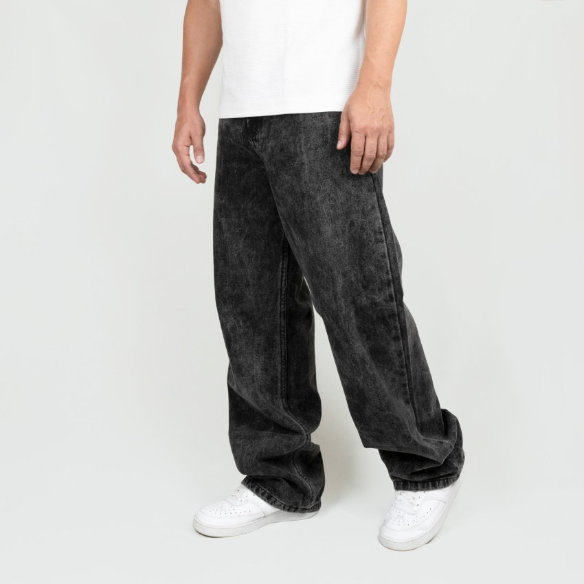 Jean para hombre clásico gris vintage