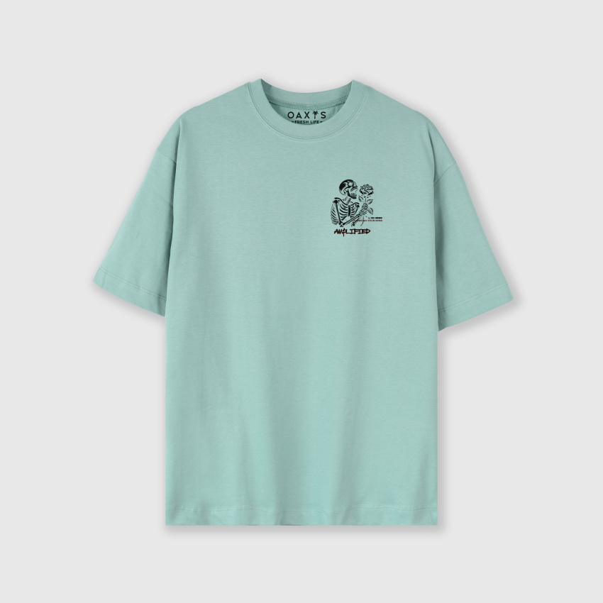 Camiseta oversize SKULL AMPLIFIED