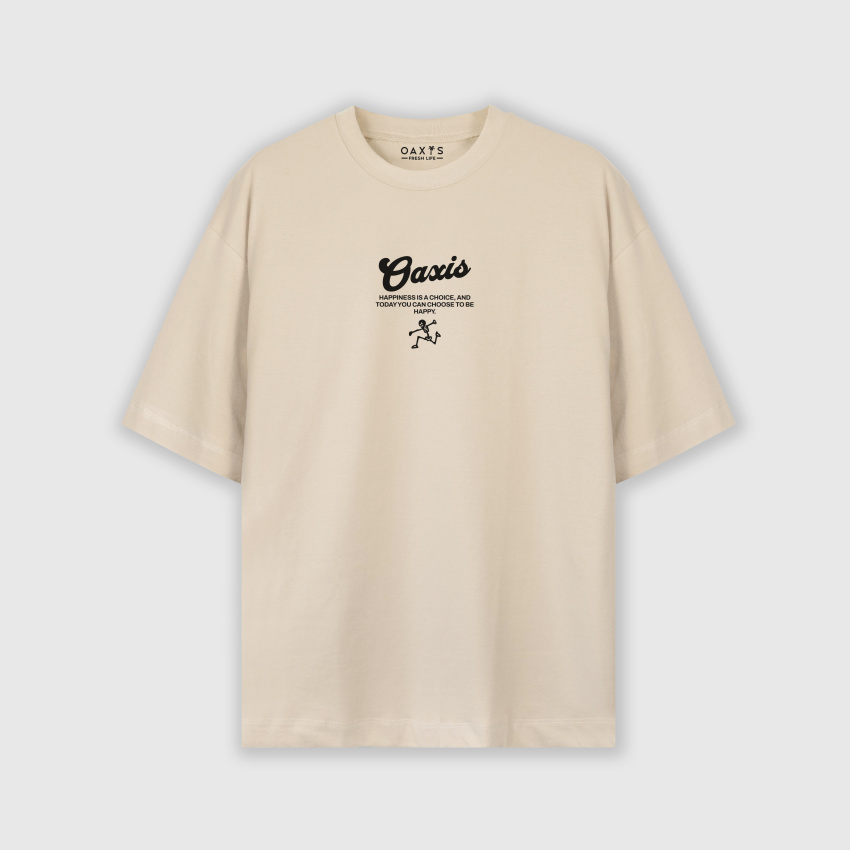 Camiseta oversize SKULL OAXIS
