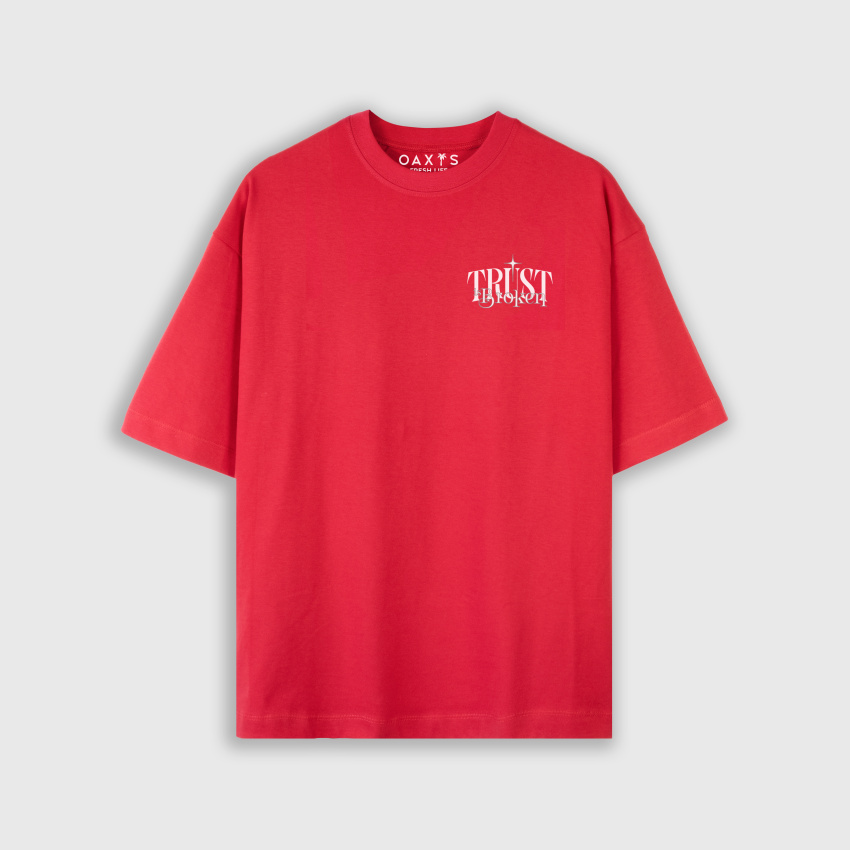 Camiseta oversize TRUST BROKEN