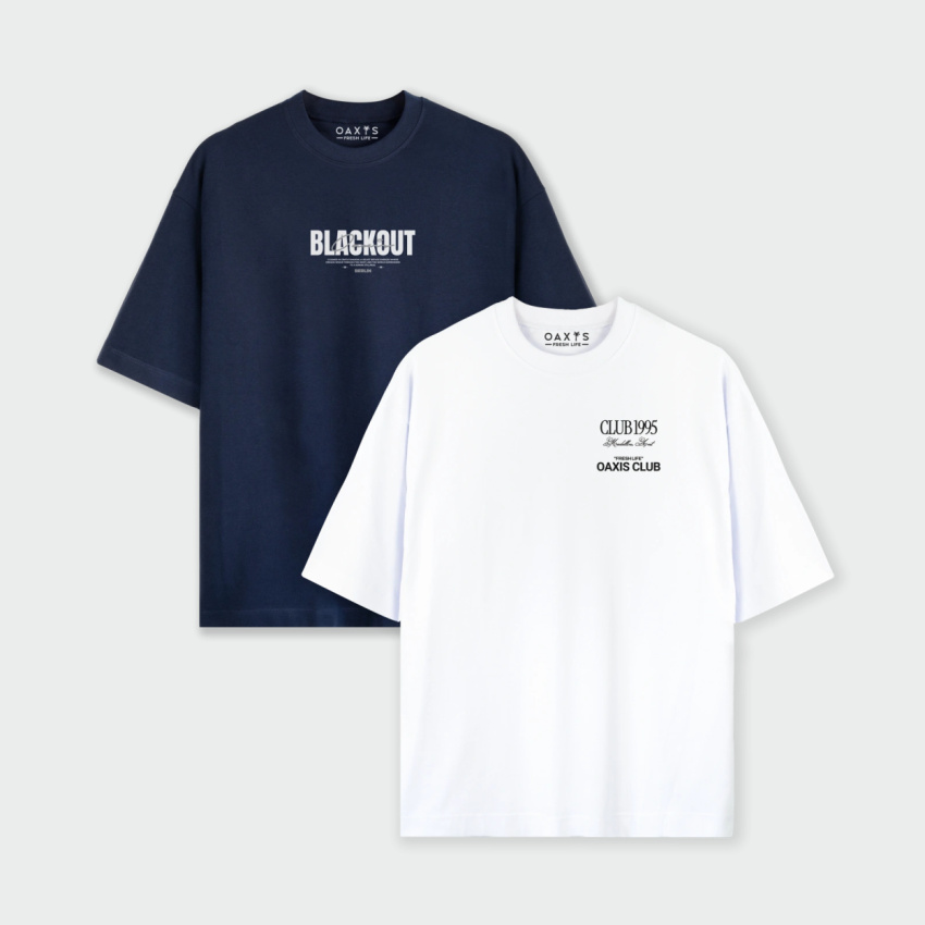 Combo de 2 Oversize Estampadas