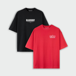 Combo de 2 Oversize Estampadas