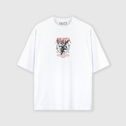 Camiseta oversize para hombre MIGHT 