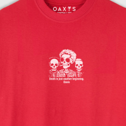 Camiseta para hombre oversize DEATH IS JUST