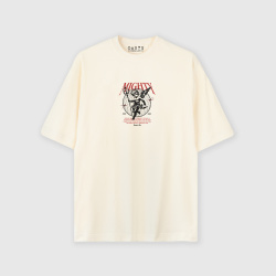  Camiseta oversize para hombre MIGHT 