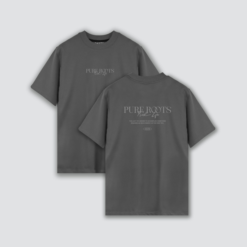 Camiseta premium estampada atrás PURE ROOTS