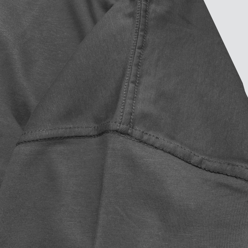 Camiseta premium oversize gris oscuro BÁSICA