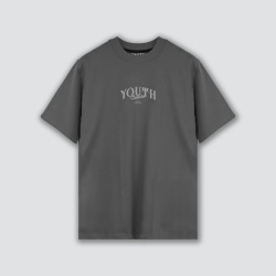 Camiseta oversize premium gris YOUTH CULTURE
