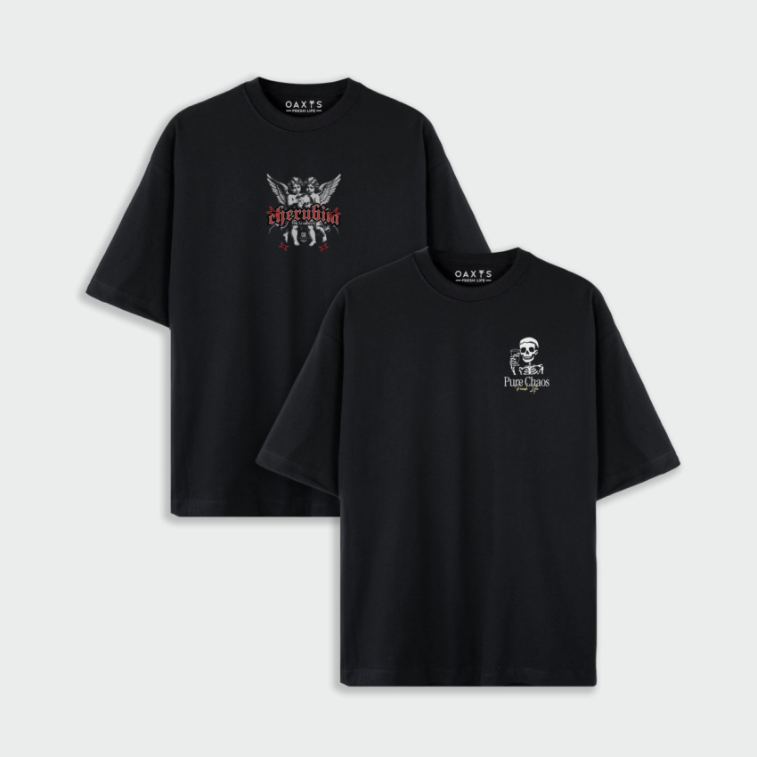 Combo de 2 Oversize Estampadas